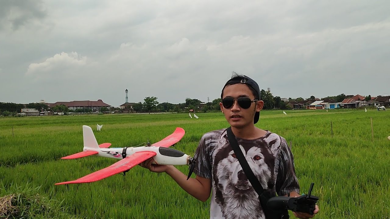 🔴 RC GLIDER LEMPAR MODIFIKASI JADIIN RC PLANE GAES MANTAB BETUL ❗