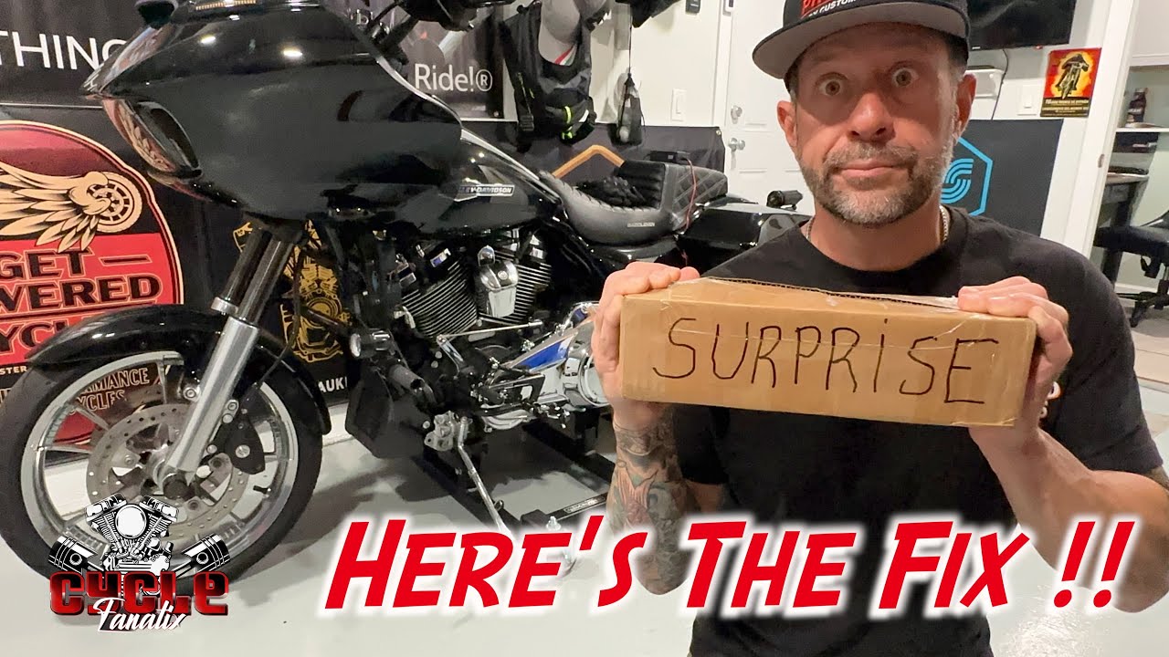 Harley Davidson Bagger Suspension and Tire Upgrade ROAD GLIDE