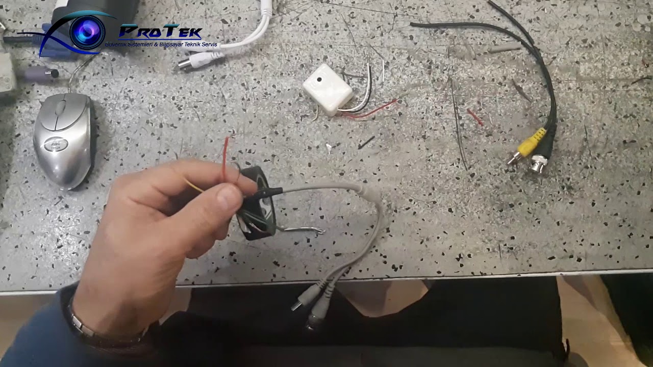 GÜVENLİK KAMERASINA SES MODÜLÜ BAĞLAMAK