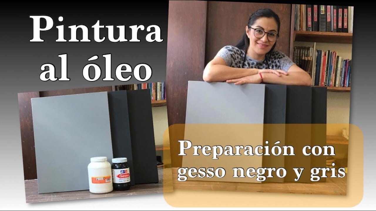 Gesso negro y gesso gris