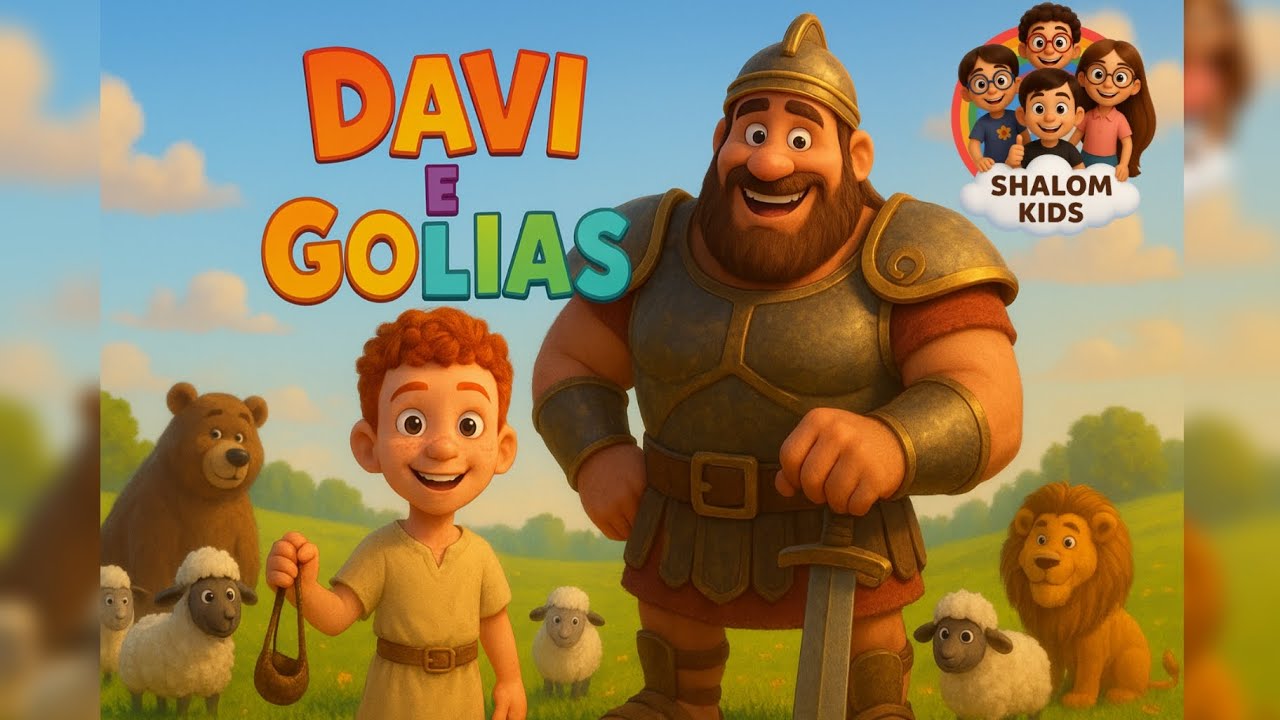 DAVI e GOLIAS - OFICIAL SHALOM KIDS
