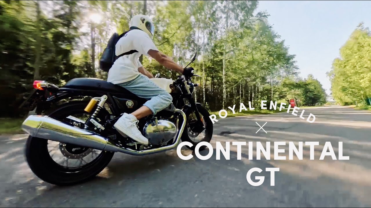 Royal Enfield Continental GT 650 (2024). Первые впечатления! 4К