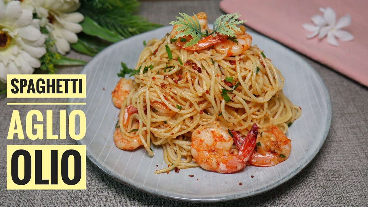 RESEP SPAGHETTI AGLIO OLIO | ENAK DAN SIMPEL | LIZZ KITCHEN