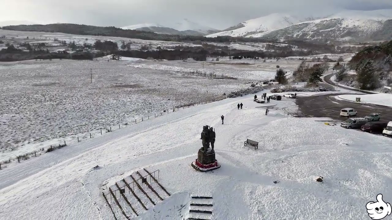 The Commando Memorial. Scotland