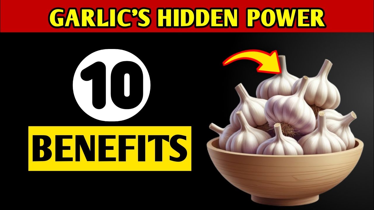 10 Important Benefits of Garlic You Should Know | 10 Reasons to Eat Garlic Every Day 