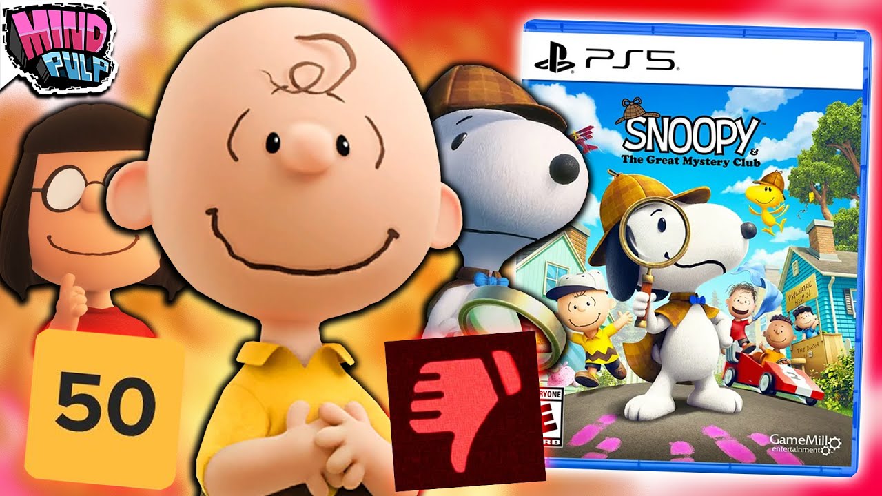the new Snoopy game is a NIGHTMARE
