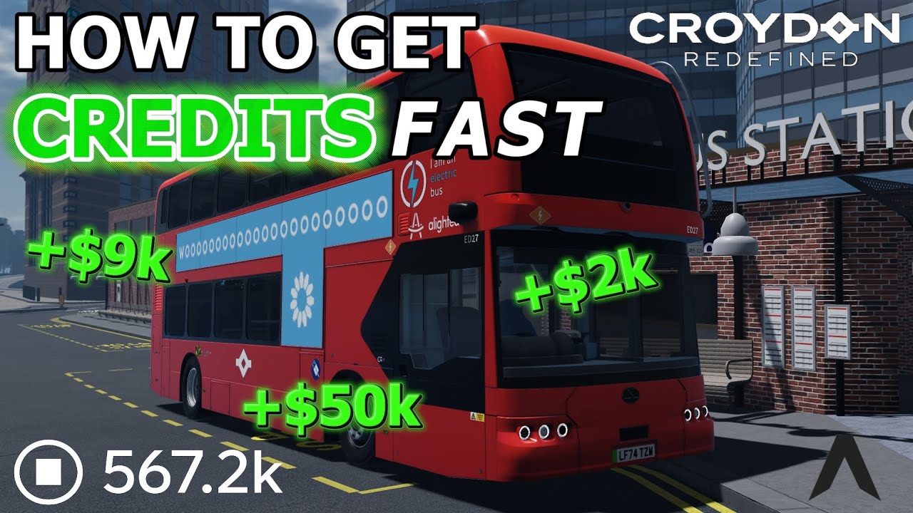 How to earn CREDITS FAST in Croydon ROBLOX 💸| 2026