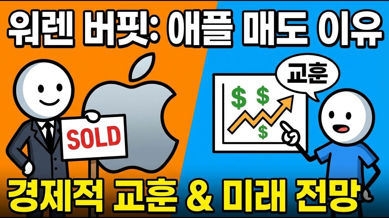 버핏의 현명한 선택, 애플 주식 매도 뒤에 숨은 진실