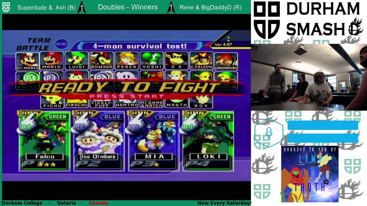 Smash @ Durham 26 - Monthly by Tespa: Fork & Moky vs Nooby & Delay - Winners R3