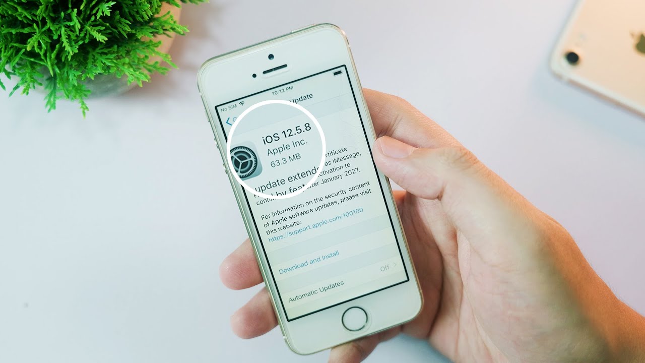 Новое обновление iOS 12.5.8 на iPhone 5s &mdash; я впечатлен!