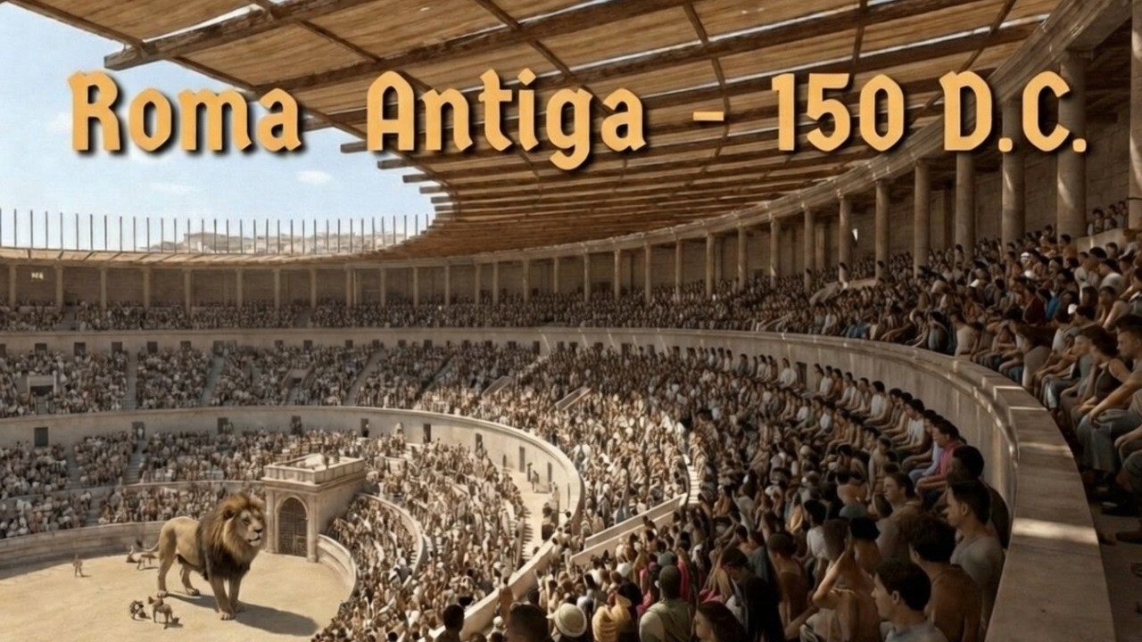 Assim Era A Roma Antiga: A Megacidade Original (Reconstrução por IA)