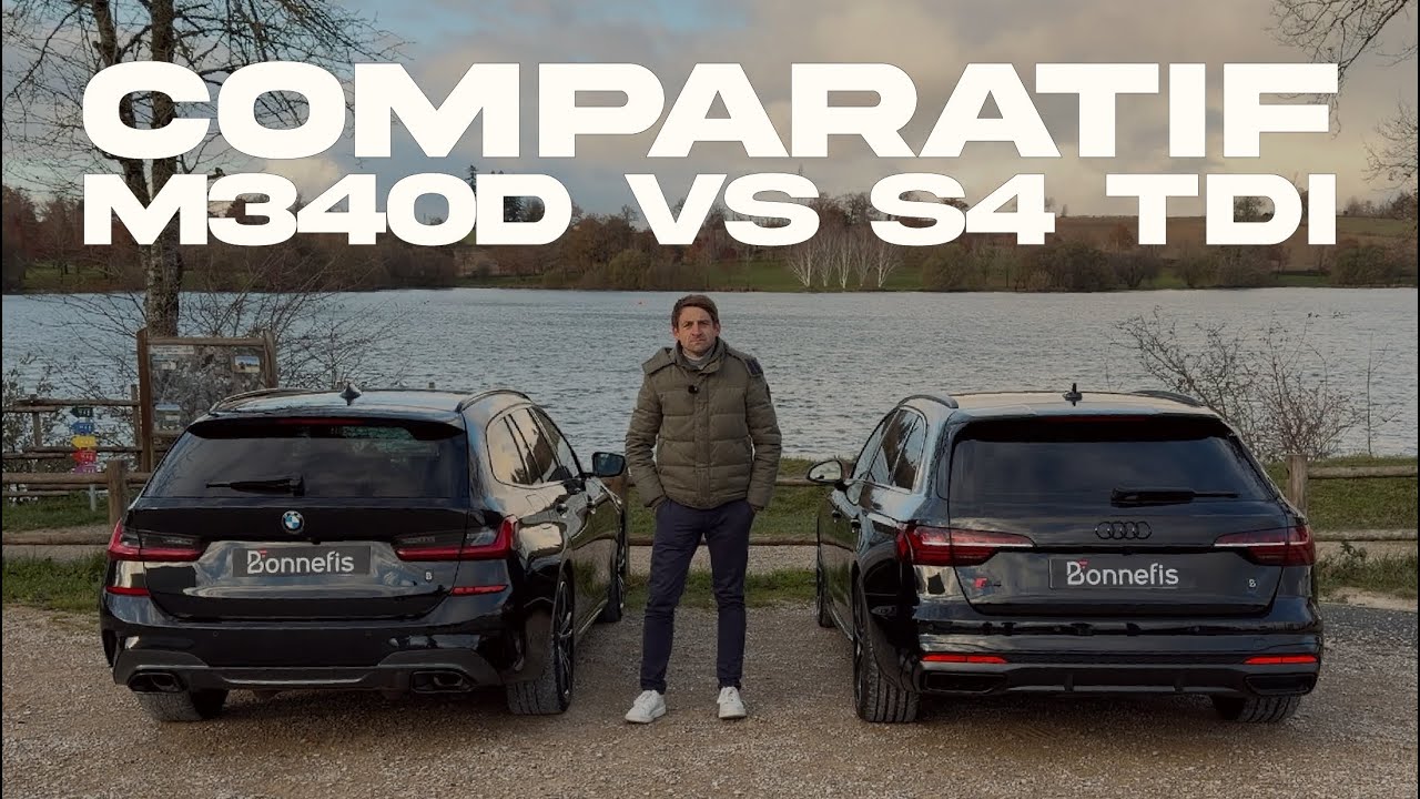 BMW M340d Touring VS AUDI S4 Avant diesel ⛽️ : Le comparatif