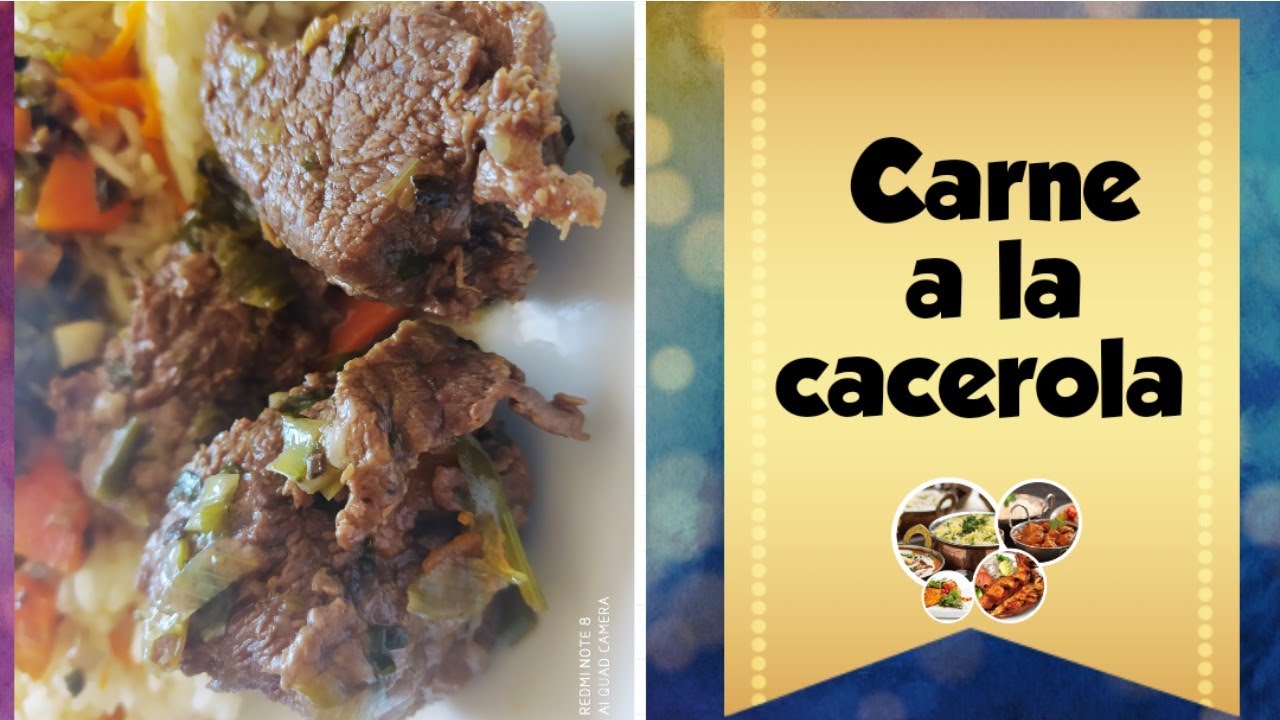 Carne a la cacerola ( punta paleta ) carne al jugo ☺️
