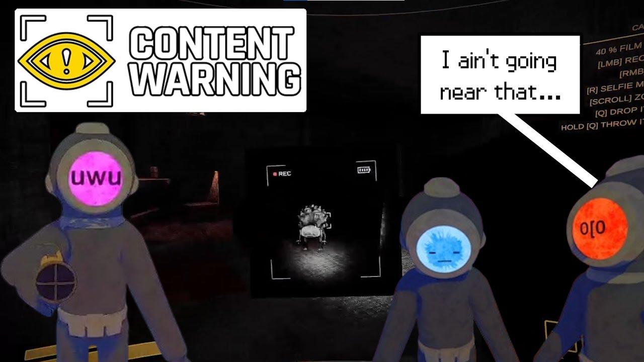 Content Warning | 3 Idiots Can't Play Content Warning