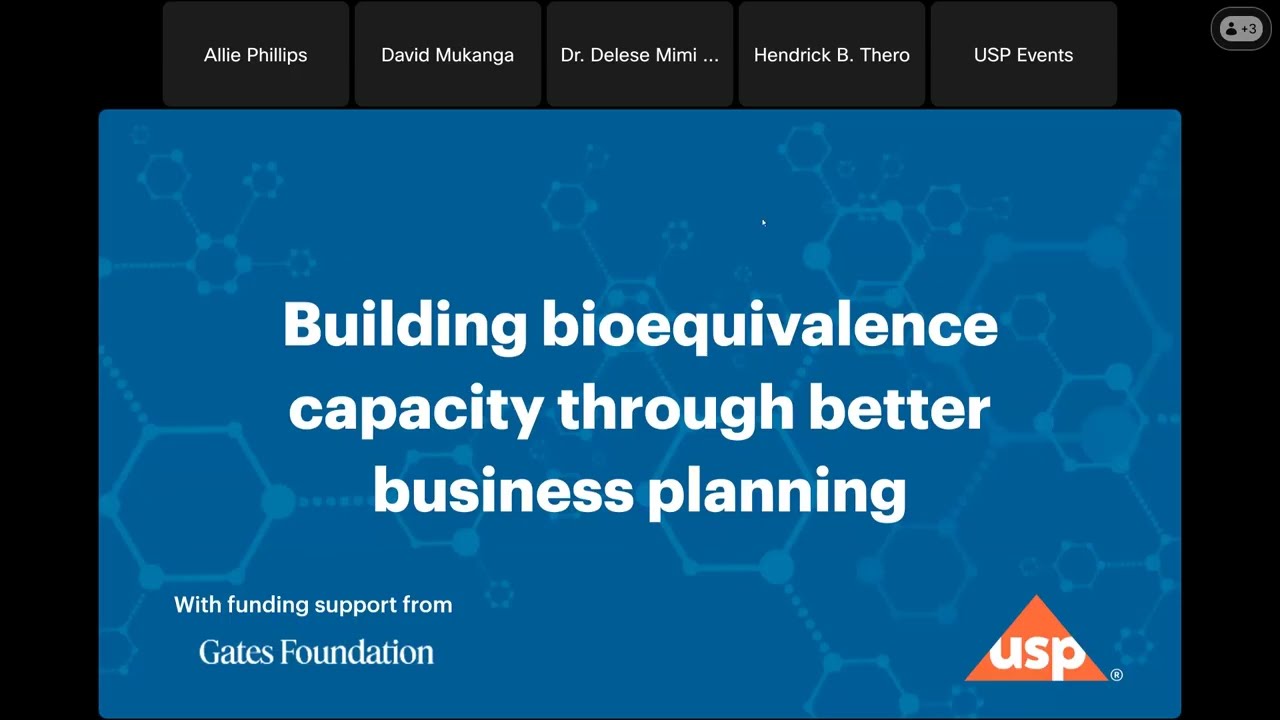 Building bioequivalence capacity through better business planning