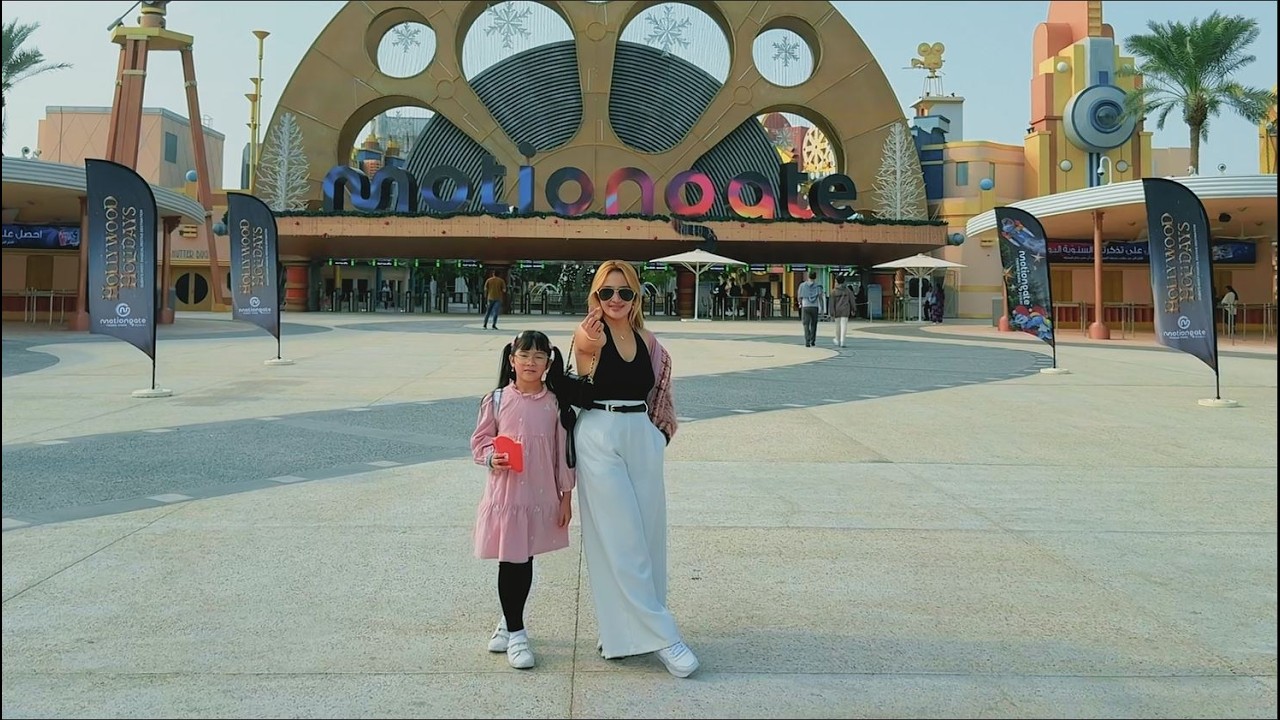Dubai Parks & Motiongate Family Vlog