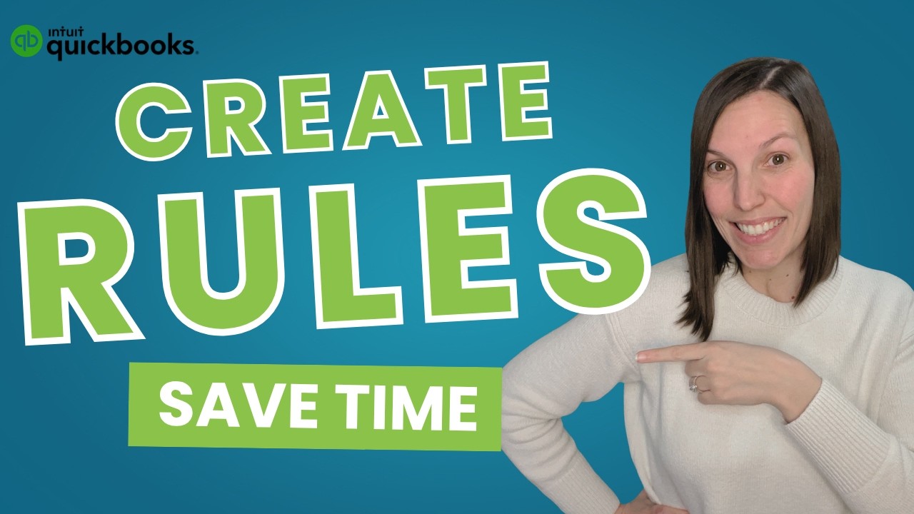 Create a Rule in QuickBooks Online (New AI Bank Feed Tutorial — Full Walkthrough)