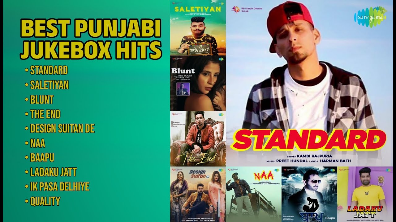 Top 10 Punjabi Hits Jukebox | Kambi Rajpuria Songs | Standard | Saletiyan | Blunt