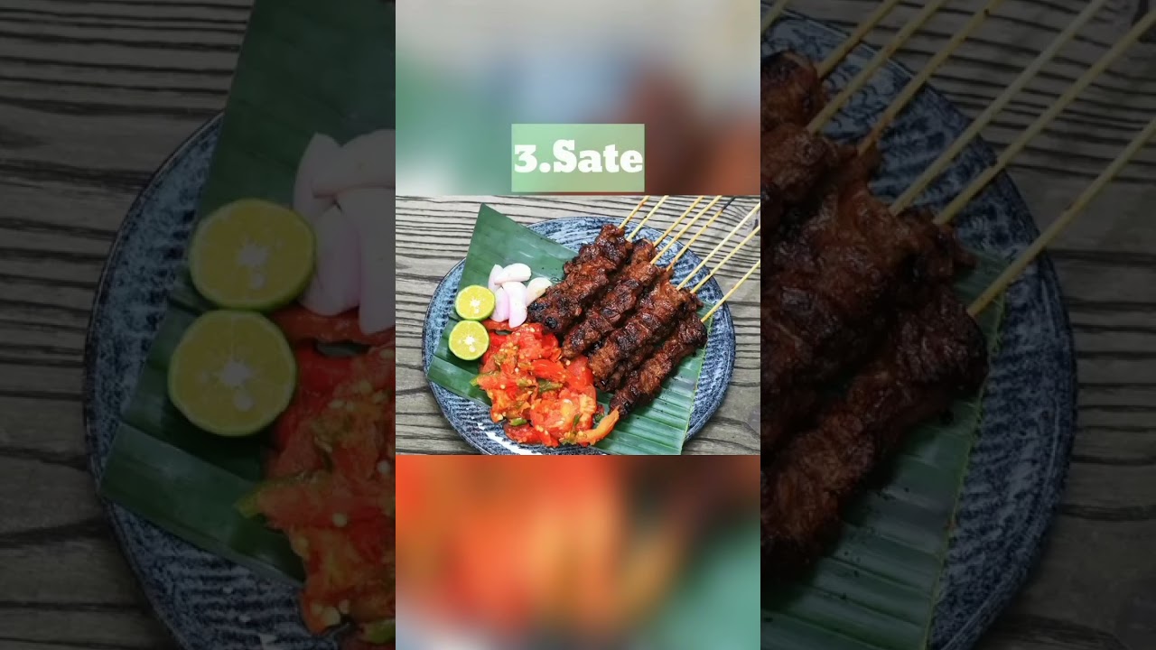 8 Makanan Indonesia Yg Mendunia!! 