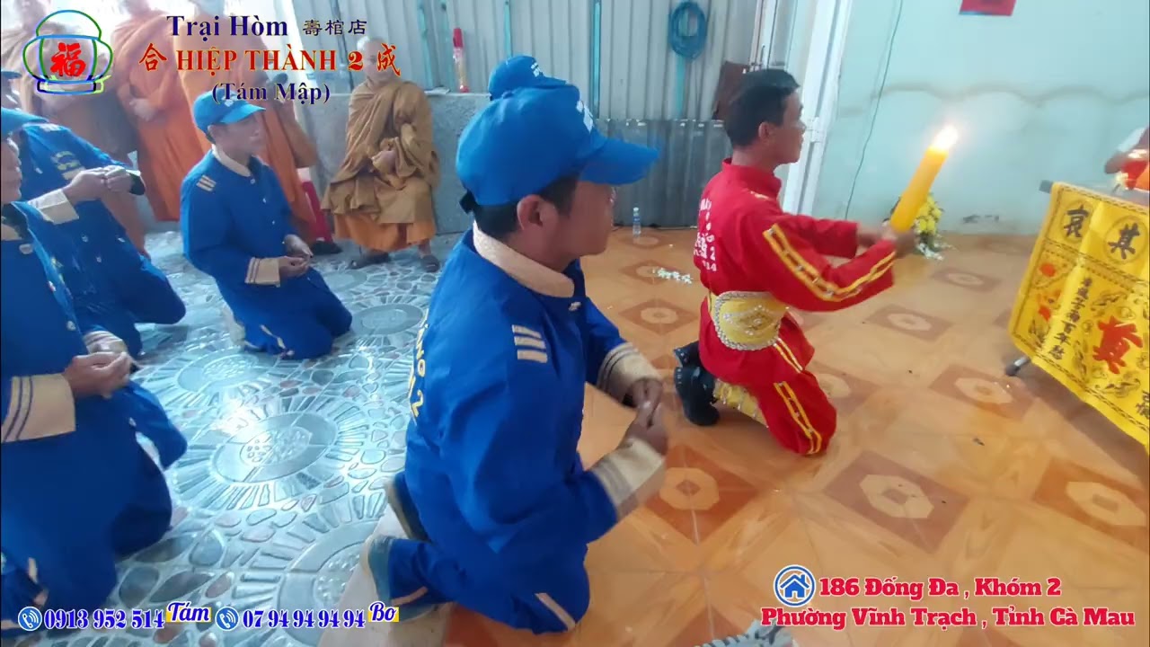 Lễ Động Quan Ông QUÁCH HỮ NAM 74 Tuổi / Trại Hòm Hiệp Thành 2