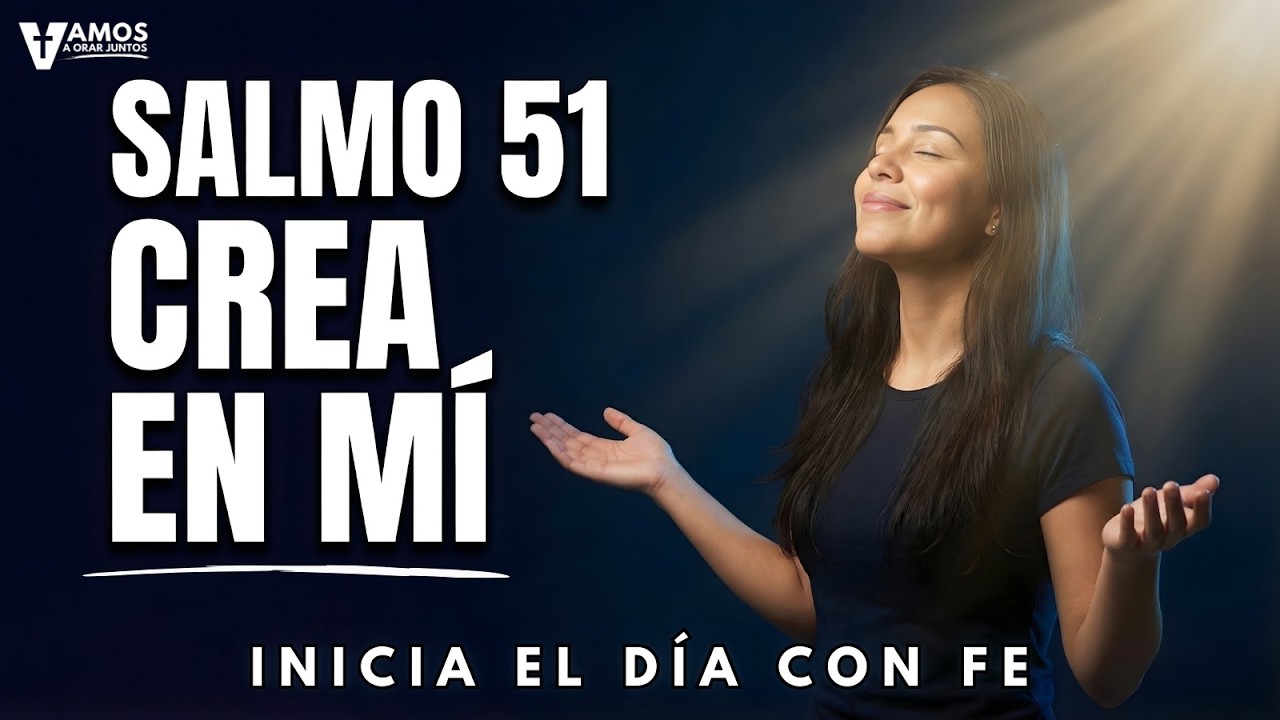 SALMO 51 Una ORACIÓN PODEROSA para Comenzar el Día con ESPERANZA y BENDICIONES