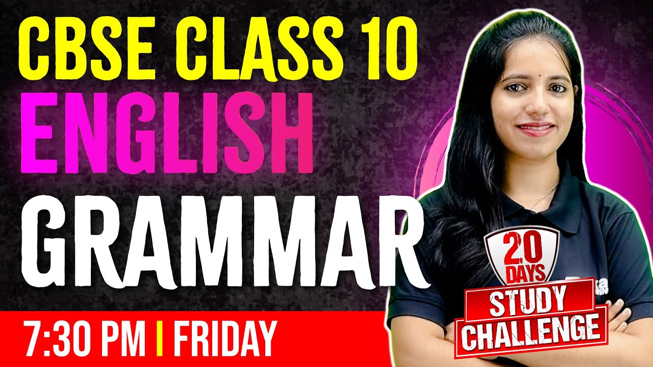 CBSE Class 10 English | Grammar | Exam winner