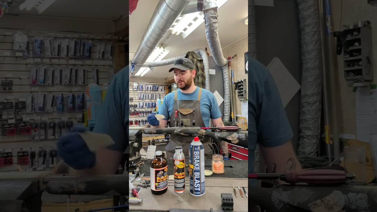 How to clean your firearm.