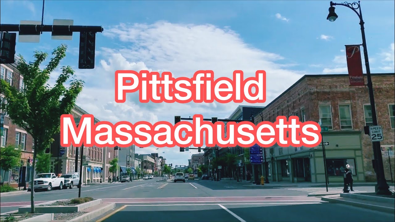 Driving Downtown - North And South Street, Pittsfield, MA, USA