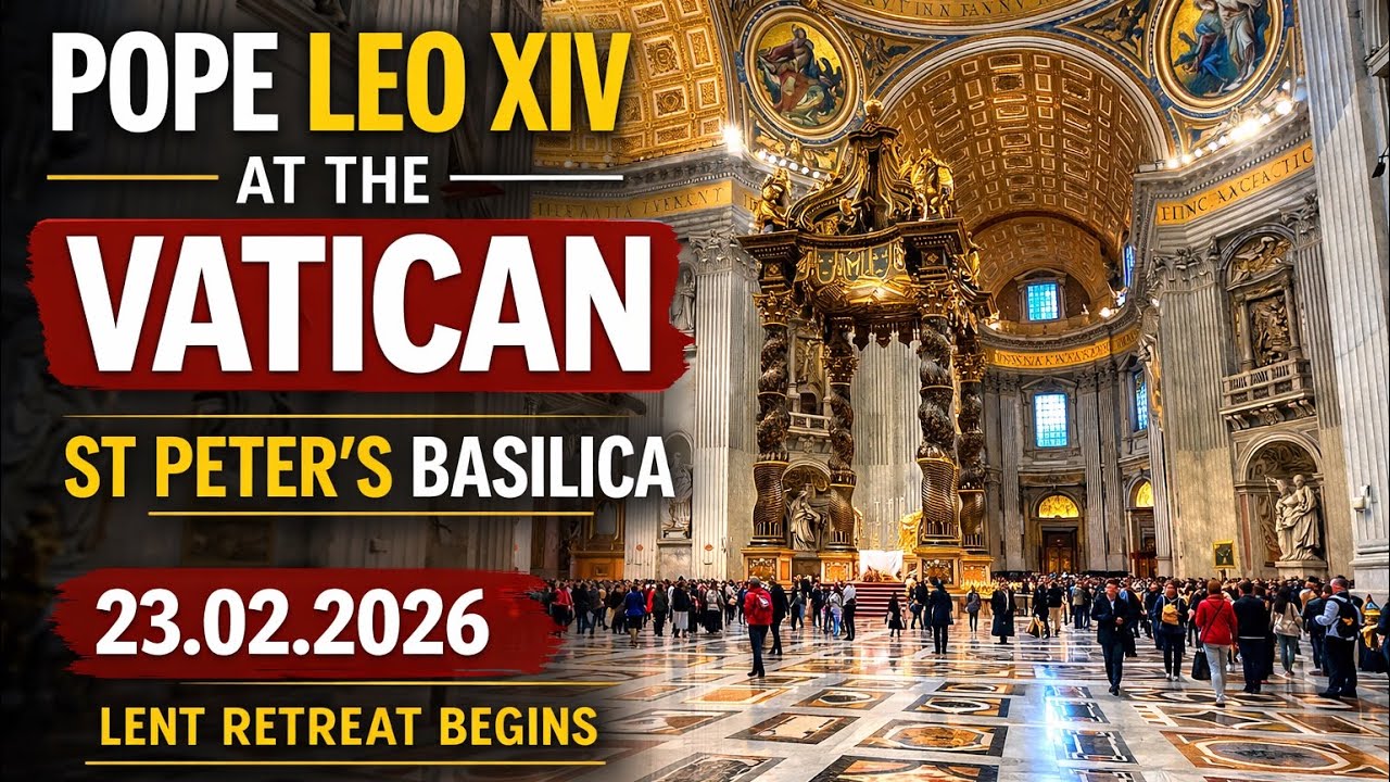 Pope Leo XIV at the Vatican 🇻🇦🇮🇹| a once in a lifetime moment inside St Peter’s Basilica