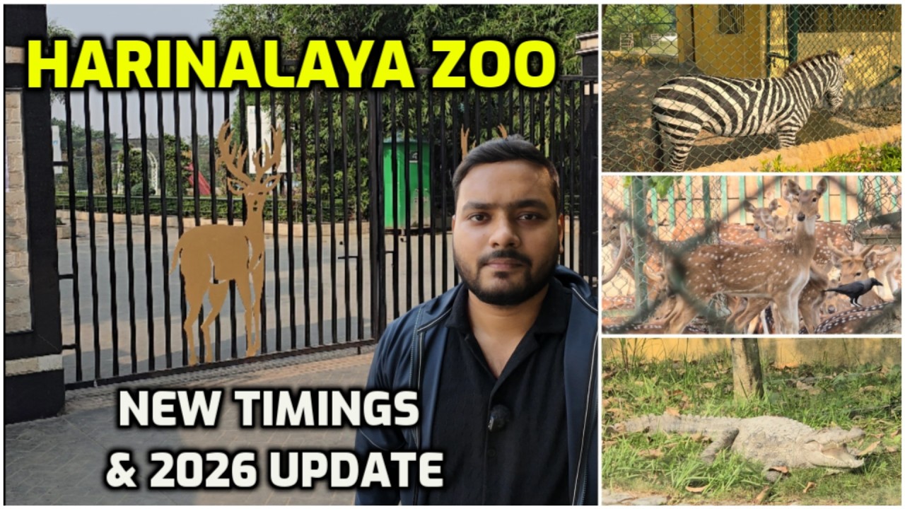 Harinalaya Deer Park 2026 | Mini Zoo Near Eco Park, Newtown, Kolkata | Ticket Price & Timing Guide