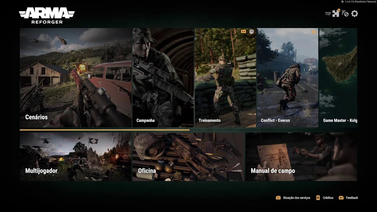 Guerra | Arma Reforger Hardcore | PS5 PtBr