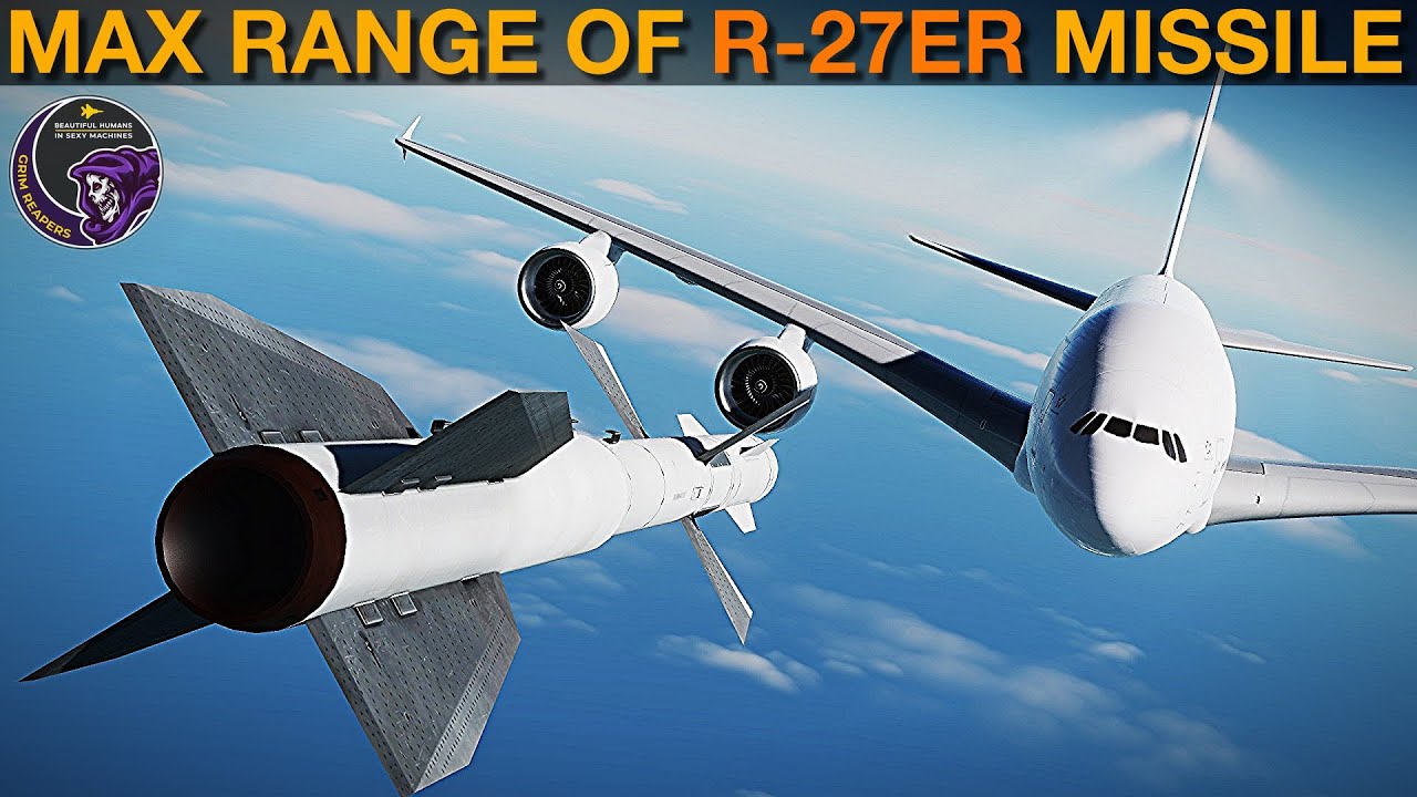 Максимальная дальность ракеты класса «воздух-воздух» Р-27ЭР | DCS WORLD