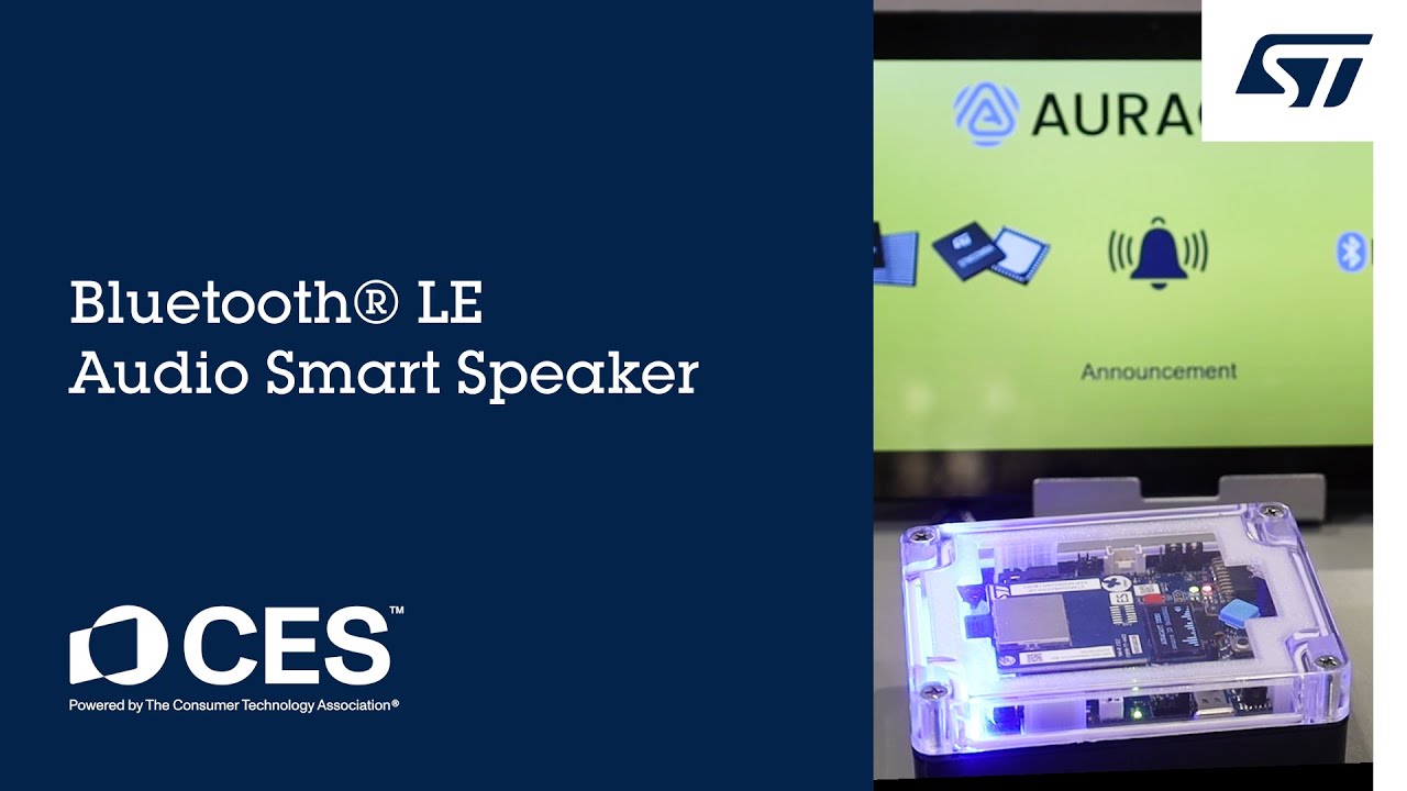 CES 2025: Bluetooth&reg; LE Audio Smart Speaker