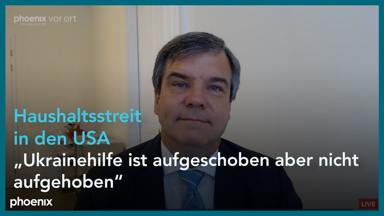 phoenix tagesgespr&auml;ch mit Ralph Freund (Vize-Pr&auml;sident, Republicans Overseas Germany)