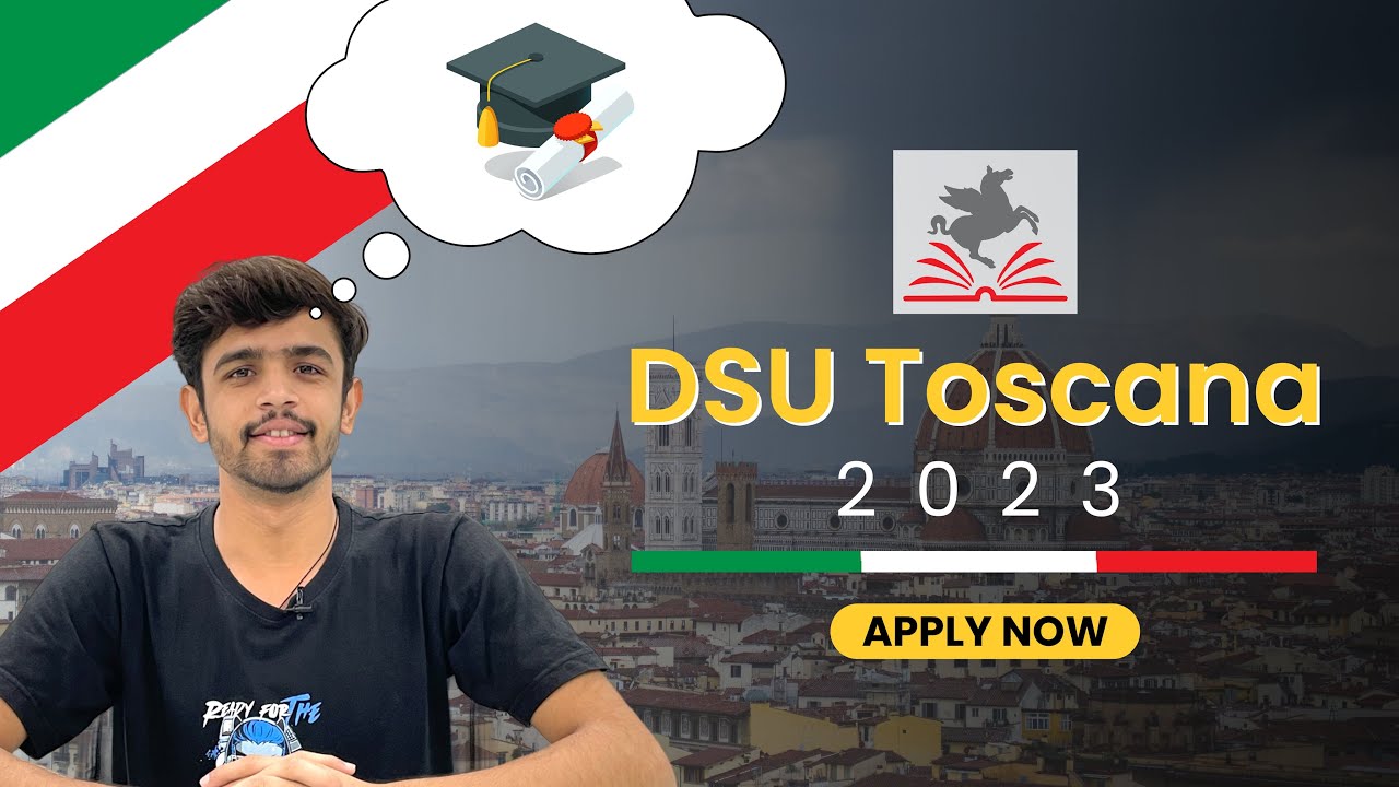 How to apply for DSU Toscana Scholarship | Full Process | Documents