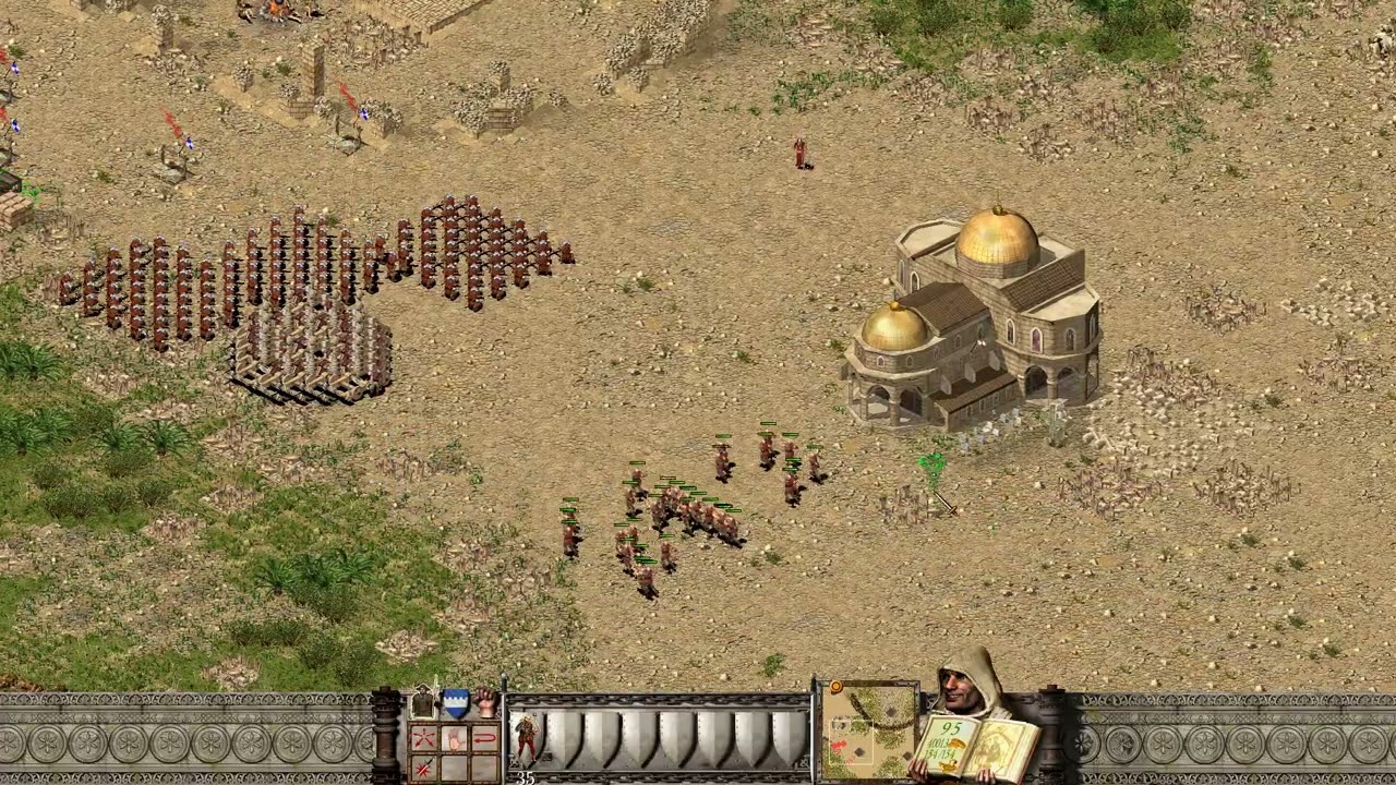 Теократическое государство Лорда Дауира уничтожает Шесть Абдул Stronghold Crusader