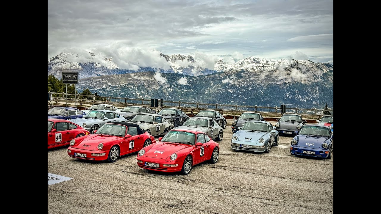 18 Porsche fahren nach Italien - Monte Bondone