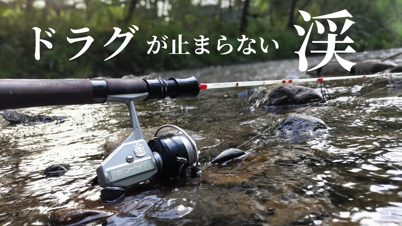 【渓流釣り】これはドラグ止まらない
