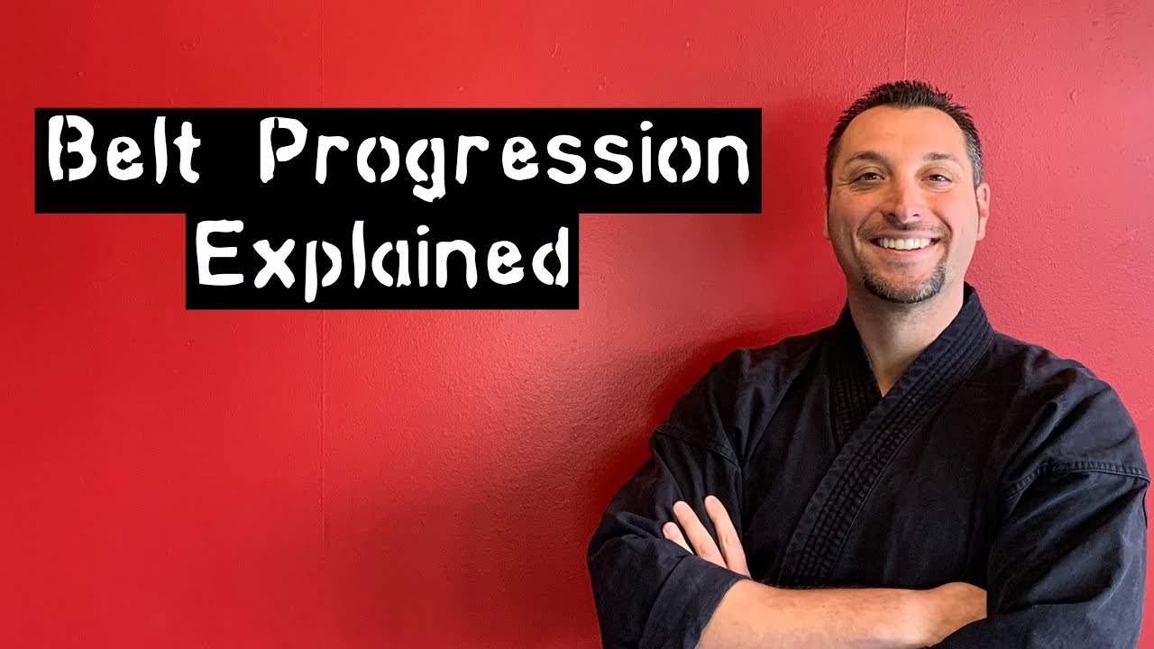 Belt progression explained.