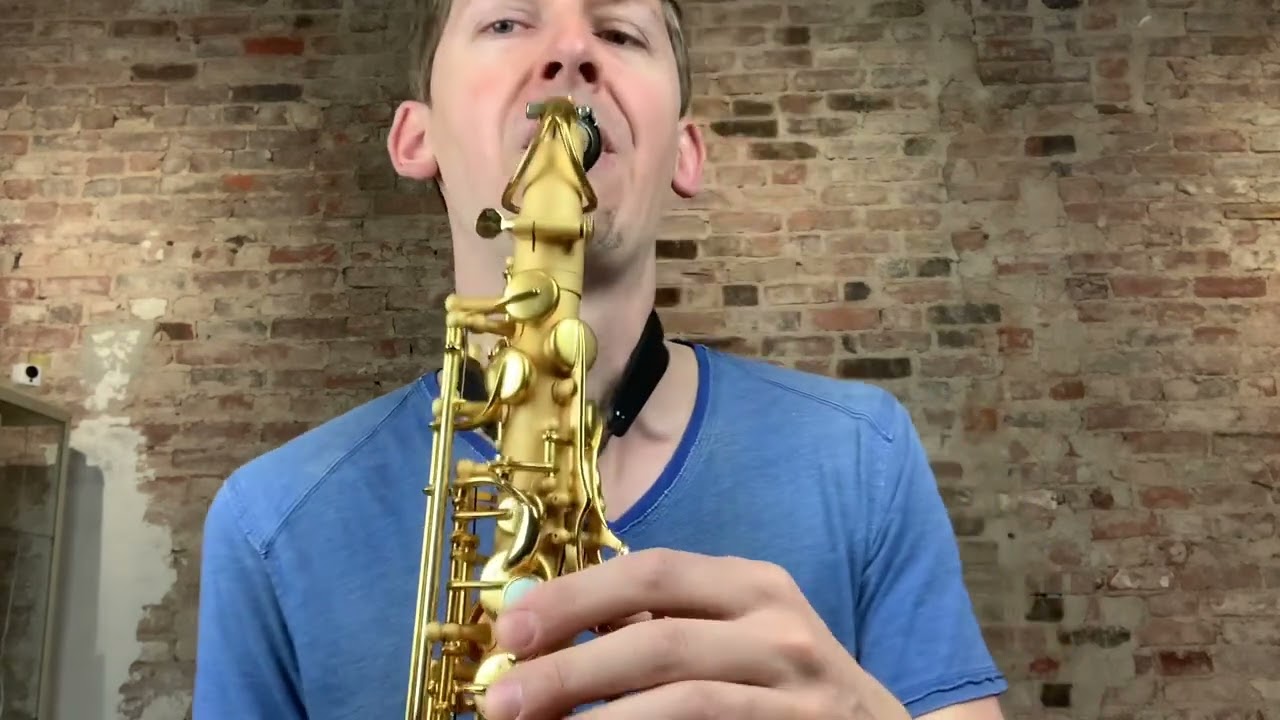 Borgani Pearl Gold Alto Saxophone Play Test! New York City Sax Shop!