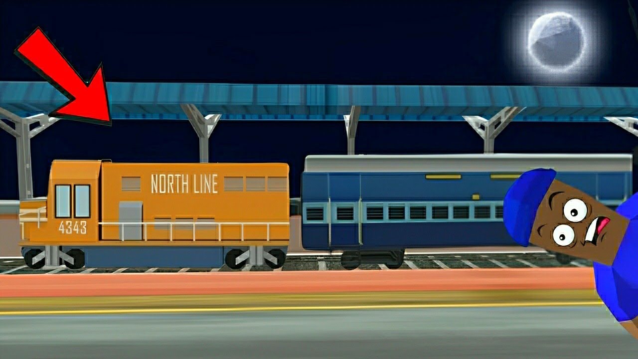 Jack Becomes a Train Driver in Dude Theft Wars
