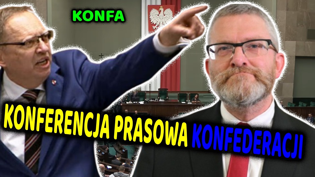 Konferecja prasowa konfederacji korony polskiej