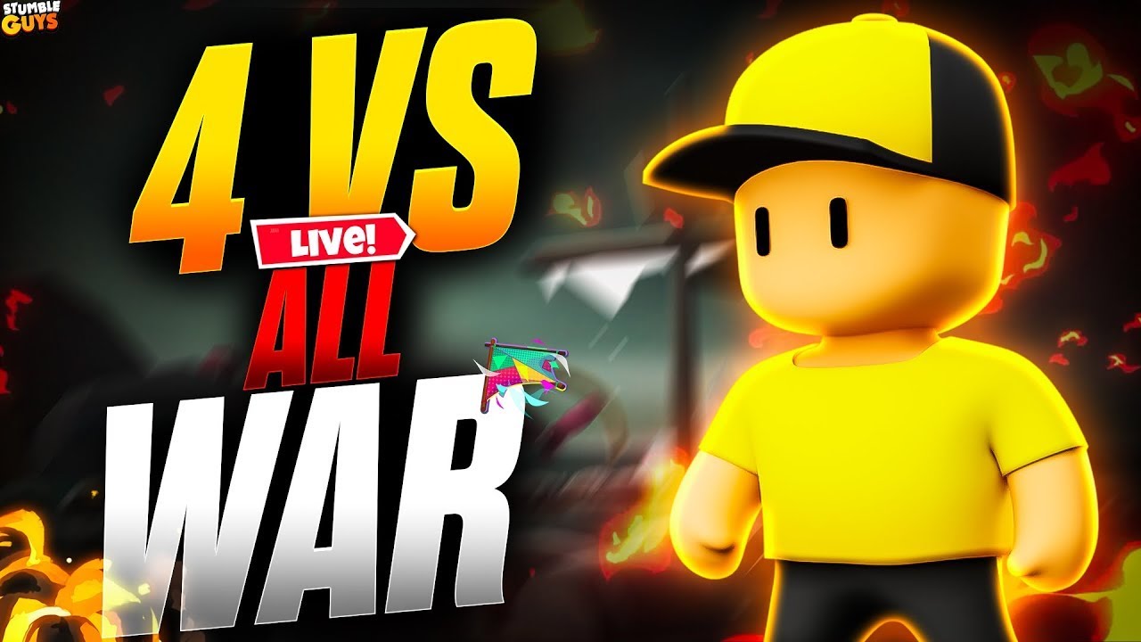 🔴 Stumble Guys Live 🔥INW Server Block Dash Teams