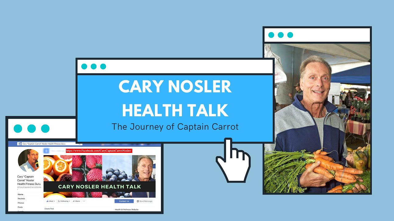 Strength Training as You Age with Cary Captain Carrot Health Talk With Captions