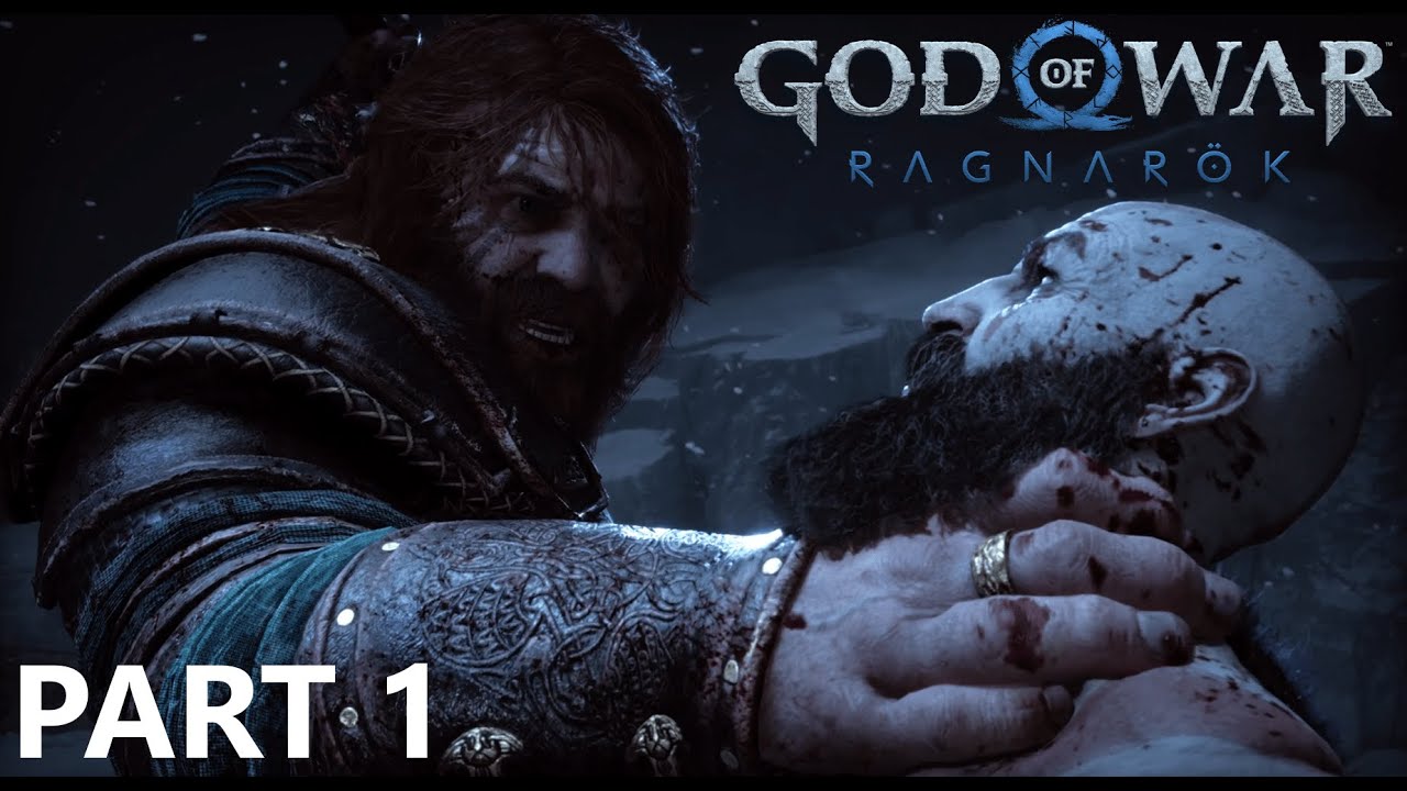 God of War Ragnarök Full Game PS5 - Part 1 (Fenrir Death + Bjorn Fight + Thor Fight) (4K 60 FPS)