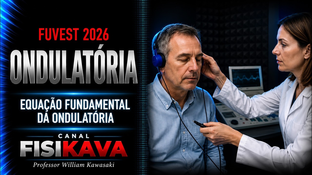 FUVEST 2026 - Em qual comprimento de onda sonora ocorre a melhor resposta auditiva do paciente nesse