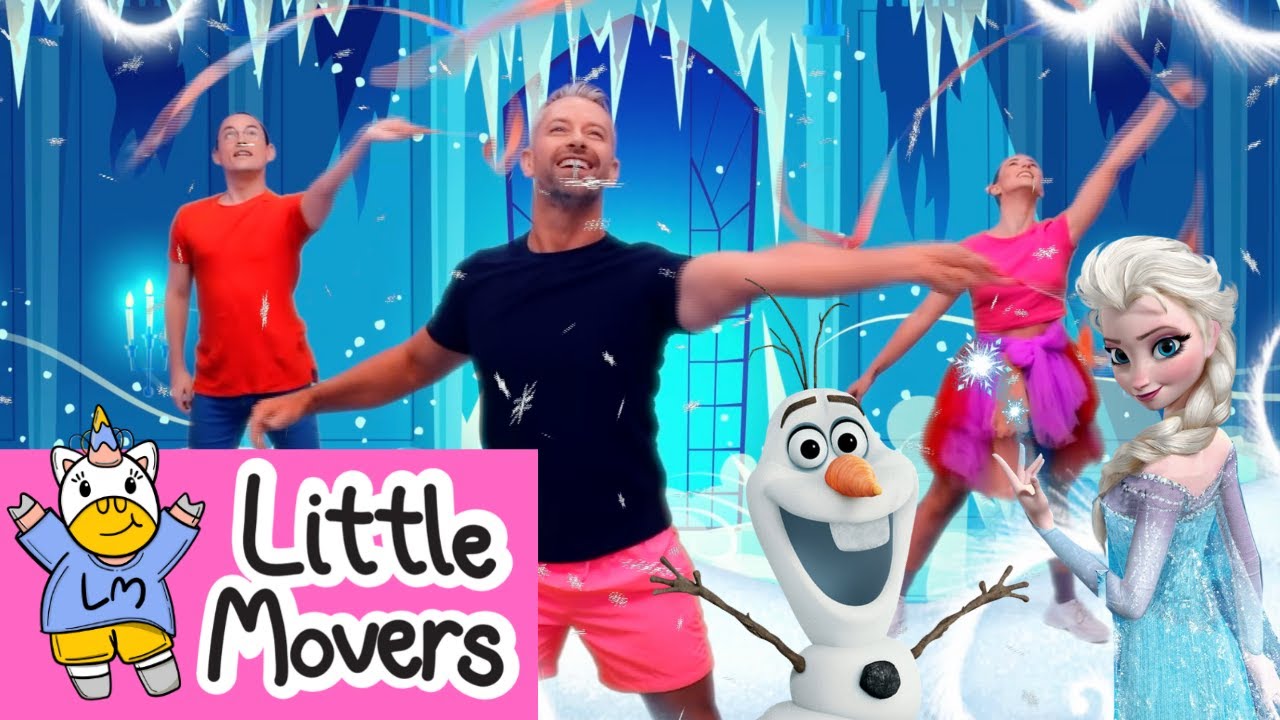 Magic Let it go Ribbon Dance Creates Winter Wonderland in Summer Heat!