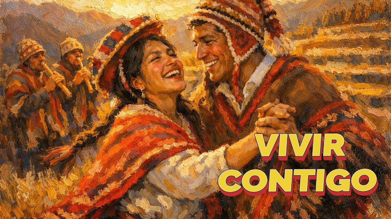 HUAYNO ROMÁNTICO ❤️ “VIVIR CONTIGO EN LA ALTURA” (LETRA) | La canción que enamora en los Andes