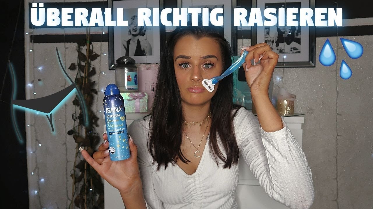 WIE rasiere ich mich RICHTIG? Meine Tipps und Tricks ❤️ -Cecelicious