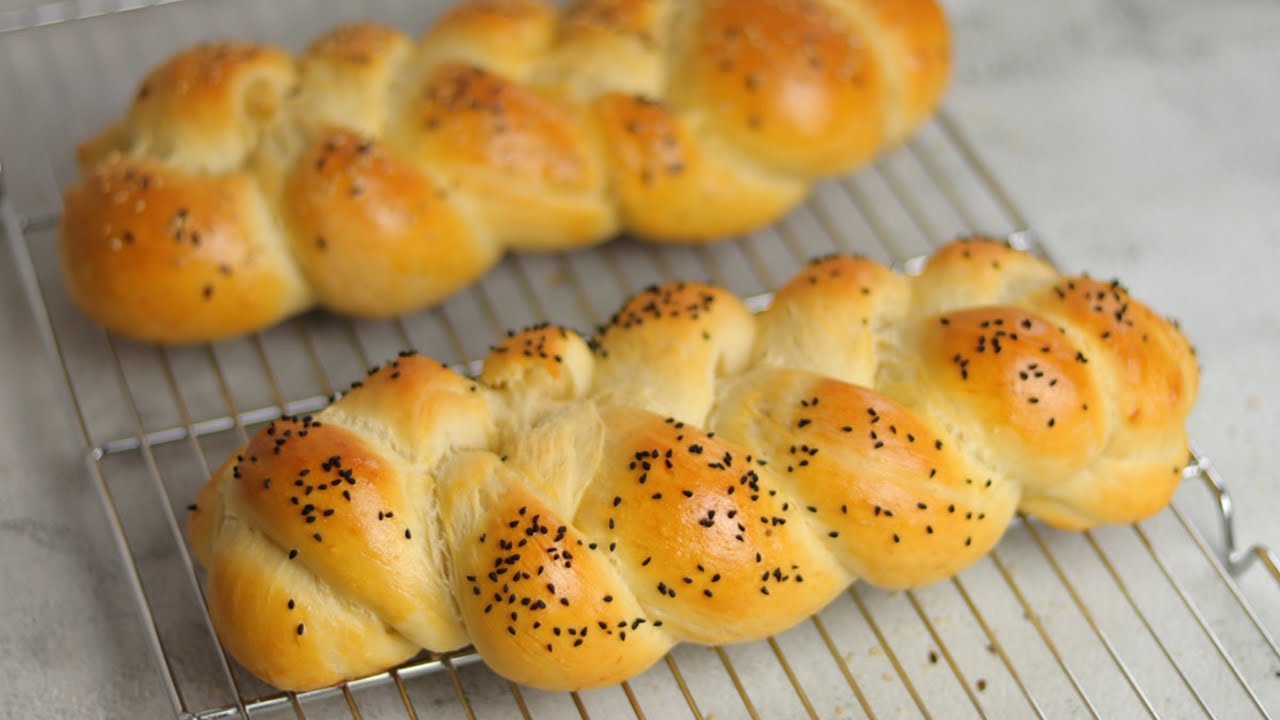 How To Braid 3 Strand Bread | Homemade Braided Bread | Braiding Techniques